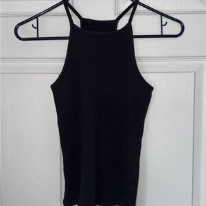Black High Neck Camisole
